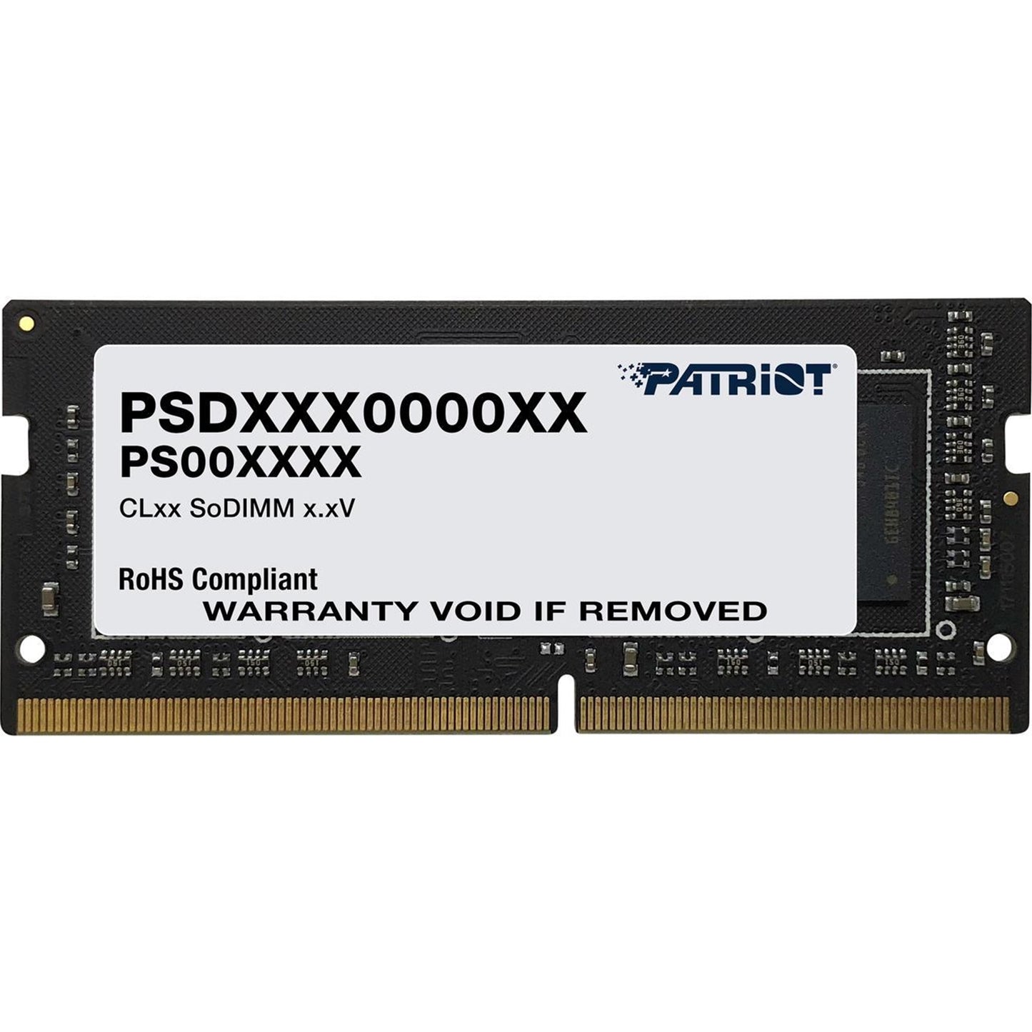 Patriot Signature Line 8GB No Heatsink (1 x 8GB) DDR4 3200MHz SODIMM System Memory