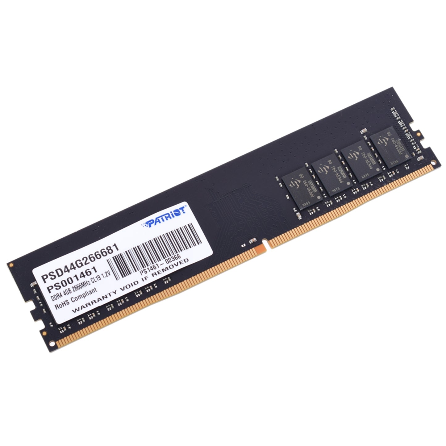 Patriot Signature Line 4GB No Heatsink (1 x 4GB) DDR4 2666MHz DIMM System Memory