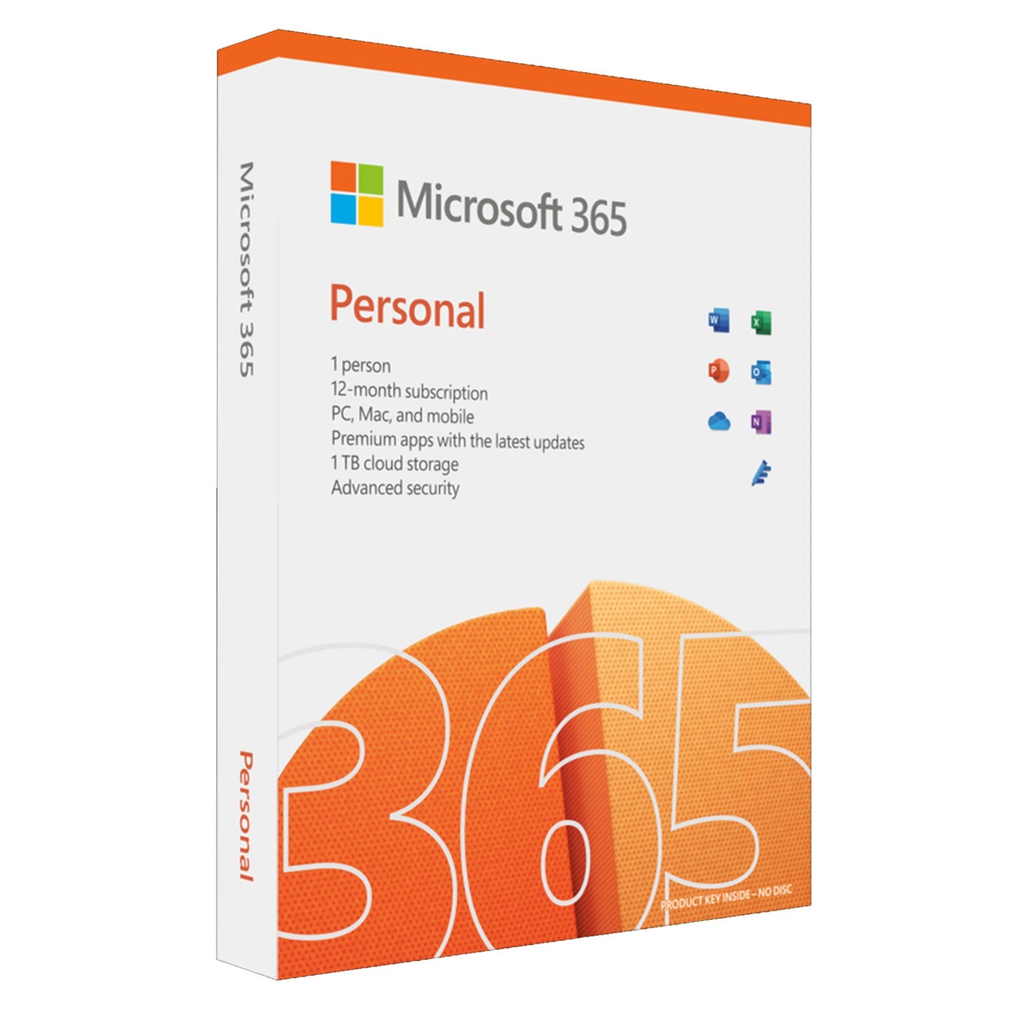 Microsoft Office 365 Personal 2021 1 Year 1 User - Retail Boxed