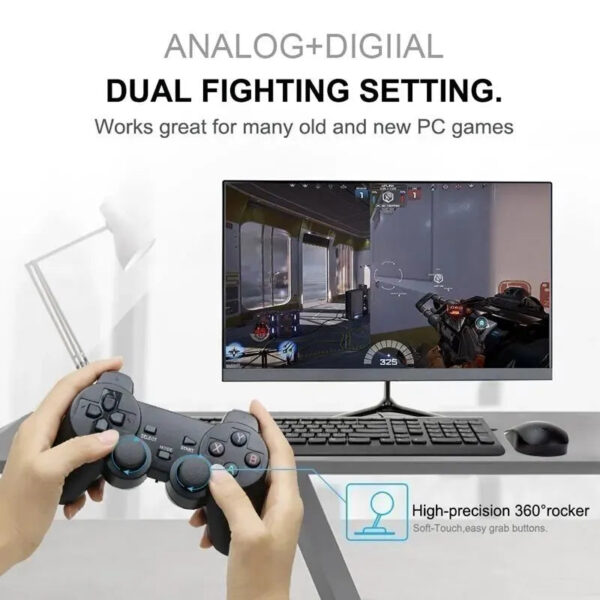 1PC/2 PCS 2.4Ghz Wireless Gamepad for Game Controller USB Joystick For PC Android TV Controle for PC BOX GAME BOX - Image 5