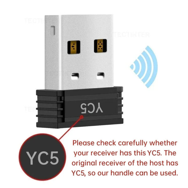 1PC/2 PCS 2.4Ghz Wireless Gamepad for Game Controller USB Joystick For PC Android TV Controle for PC BOX GAME BOX - Image 3