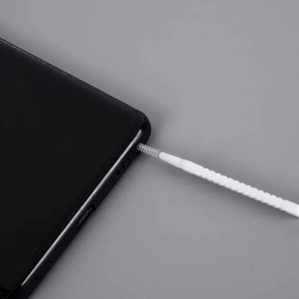 Cell Phone Charging Port Dust Plug with Cleaning Brush for IPhone 15 14 13 12 Pro Max Plus Samsung Xiaomi IOS Type C Cleaner Set - Image 3