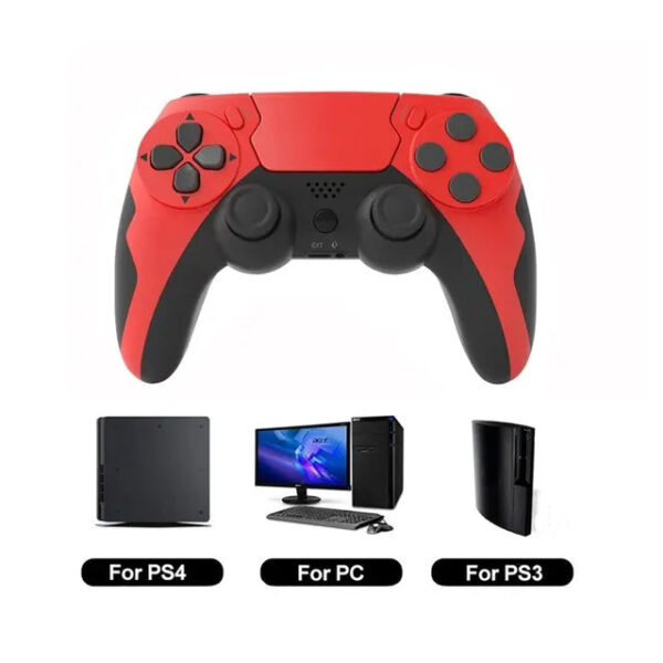 GAMINJA P48 Wireless Gamepad with Six Axis Gyroscope Game Controller For PS4 PS3 Console Wins 7 8 10 Dual Vibration PC Joystick - Image 8