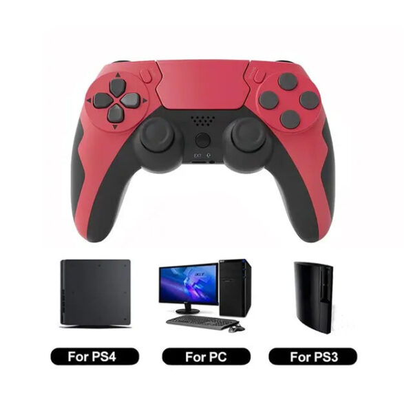 GAMINJA P48 Wireless Gamepad with Six Axis Gyroscope Game Controller For PS4 PS3 Console Wins 7 8 10 Dual Vibration PC Joystick - Image 9