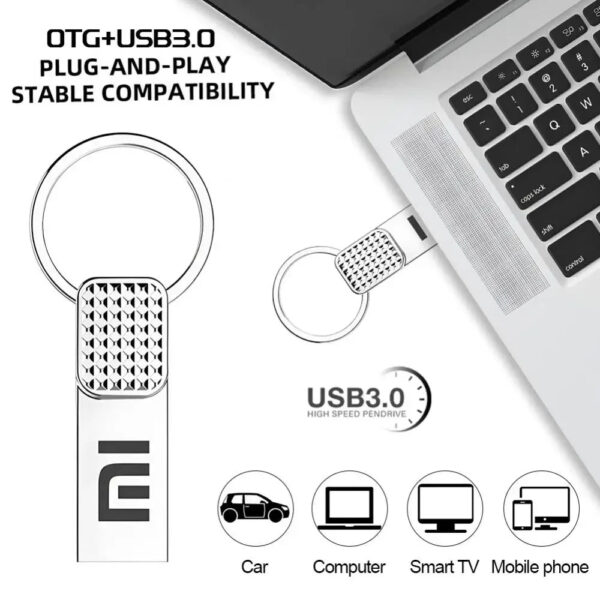 Xiaomi 2TB Original Flash Drive USB 3.0 High Speed Pen Drive 1TB Metal Waterproof Type C USB Memory For Computer Storage Devices - Image 3