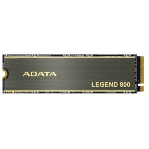 Adata Legend 800 (ALEG-800-1000GCS) 1TB NVMe SSD, PCIe Gen4, M.2 Interface, 2280, Read 3500 MB/s, Write 2200 MB/s, Heatsink, 3 Year Warranty