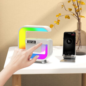 Colorful ambient light, night light, Bluetooth speaker