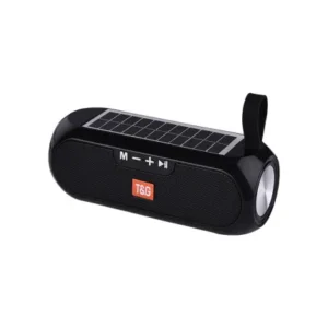 Solar charging Bluetooth Speaker - Black