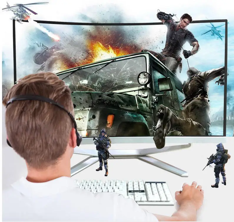 factory 24 inch i3/i5/i7/i9 LED Desktop All in One Computer Monoblock with Battery UPS OEM Business Gaming Barebone AIO PC gamer - Image 5