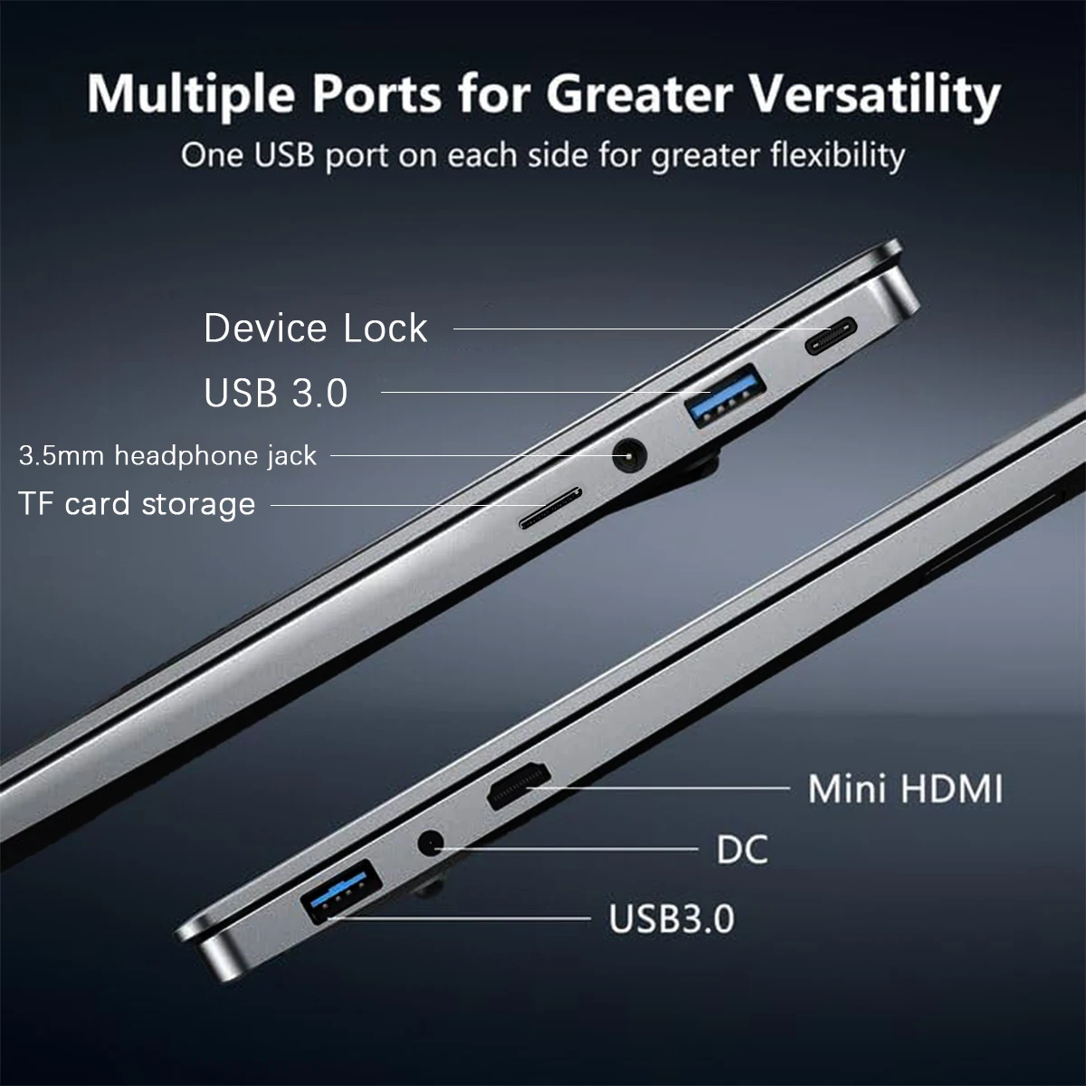 ACEKAMAS 15.6" Intel Core i7 6500U i3 6100U Laptop Computer Windows 11 Pro 16GB DDR4 1TB SSD Notebook PC Portable Laptops Gaming - Image 6