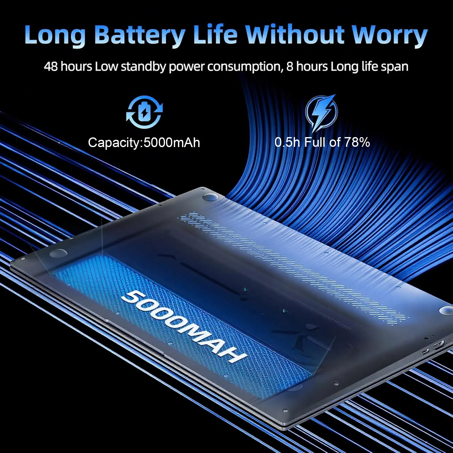 17.3 inch Gaming Office Laptop PC Intel N5095 Windows 11 Pro 16GB DDR4 1TB SSD Fingerprint Unlock Backlit Notebook PC Computer - Image 4