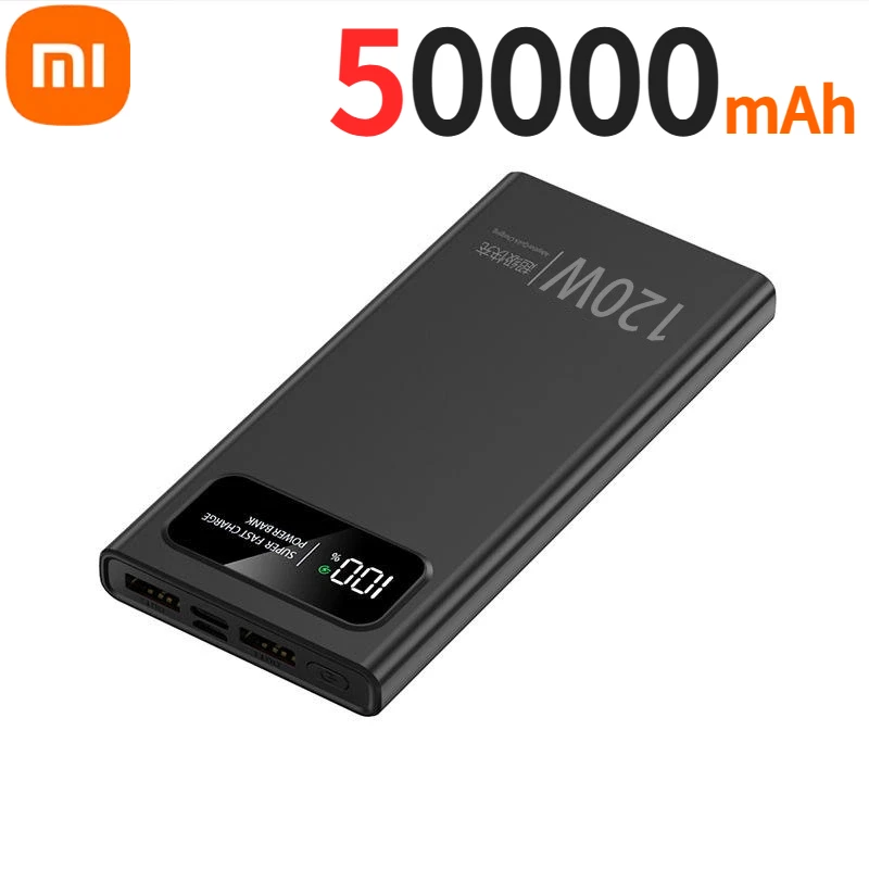 Xiaomi 500000mAh Power Bank 120W Super Fast Charging Battery High Capacity Digital Display Power Bank For iPhone Samsung Huawei - Image 12