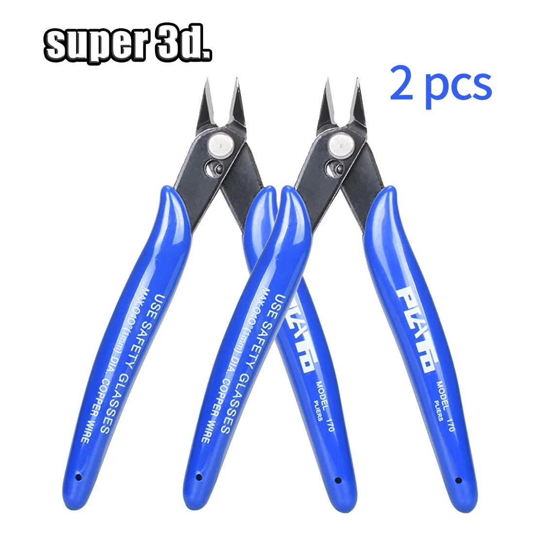 1pcs PLATO 170 Wishful Clamp DIY Electronic Diagonal Pliers Side Cutting Nippers Wire Cutter 3D printer parts - Image 8