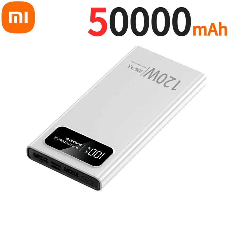 Xiaomi 500000mAh Power Bank 120W Super Fast Charging Battery High Capacity Digital Display Power Bank For iPhone Samsung Huawei - Image 11