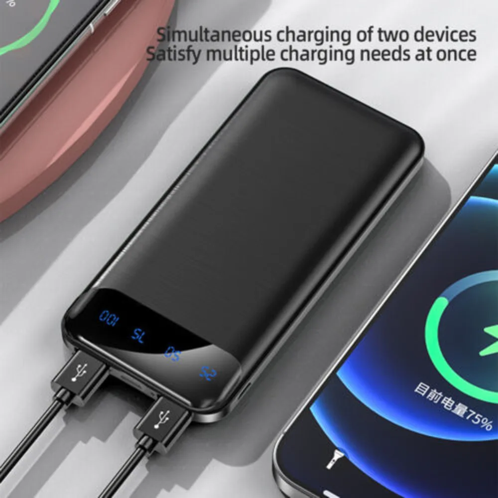 20000mAh Power Bank 120W Charging Battery High Capacity Digital Display Power Bank For Iphone Samsung Huawei - Image 3