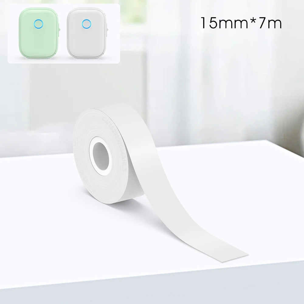 Portable Mini Printer Marklife P12 Thermal Printer Adhesive Sticker Labeling Machine P12 Label Maker or 1PK Continues Label Tape - Image 19