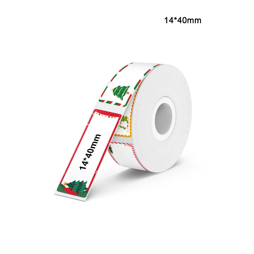 Portable Mini Printer Marklife P12 Thermal Printer Adhesive Sticker Labeling Machine P12 Label Maker or 1PK Continues Label Tape - Image 22