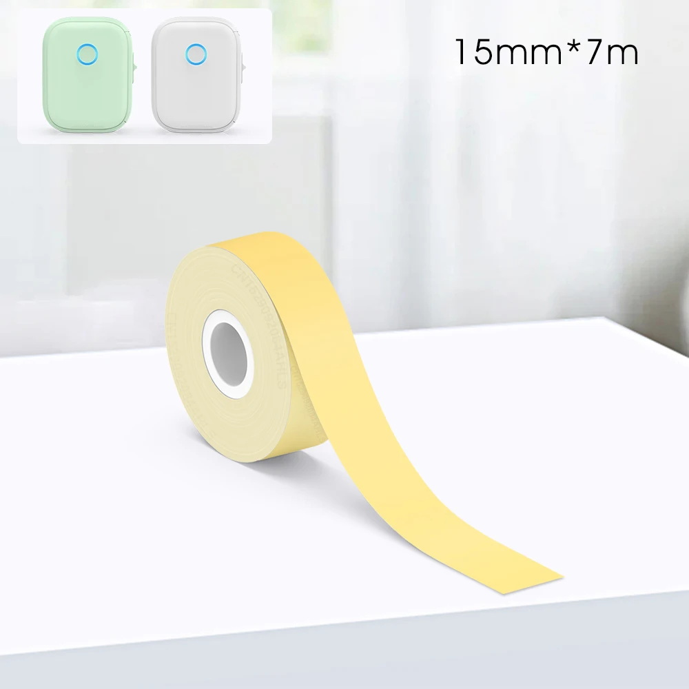 Portable Mini Printer Marklife P12 Thermal Printer Adhesive Sticker Labeling Machine P12 Label Maker or 1PK Continues Label Tape - Image 13