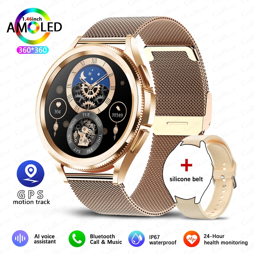 Watch 6 Classic Bluetooth Call Smart Watch Men GPS Outdoor Sports Fitness Model Health Heart Rate Monitor Smartwatch 2025 New - Image 10