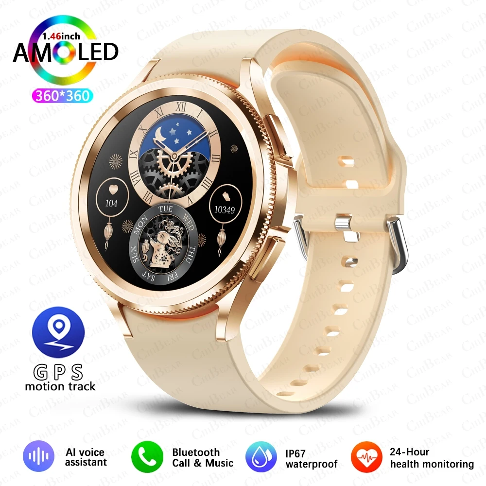 Watch 6 Classic Bluetooth Call Smart Watch Men GPS Outdoor Sports Fitness Model Health Heart Rate Monitor Smartwatch 2025 New - Image 11