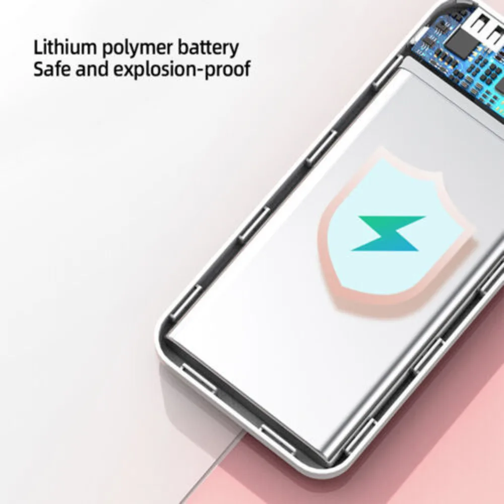 20000mAh Power Bank 120W Charging Battery High Capacity Digital Display Power Bank For Iphone Samsung Huawei - Image 4