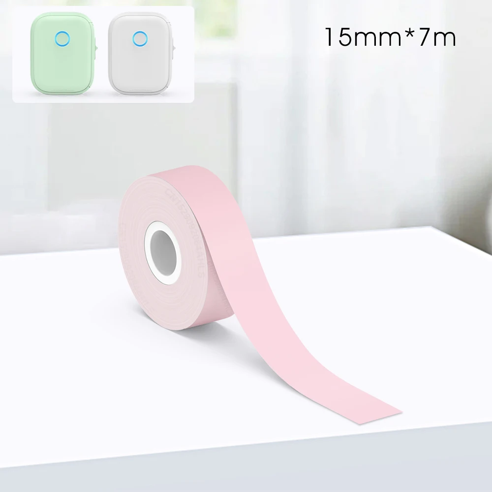 Portable Mini Printer Marklife P12 Thermal Printer Adhesive Sticker Labeling Machine P12 Label Maker or 1PK Continues Label Tape - Image 17