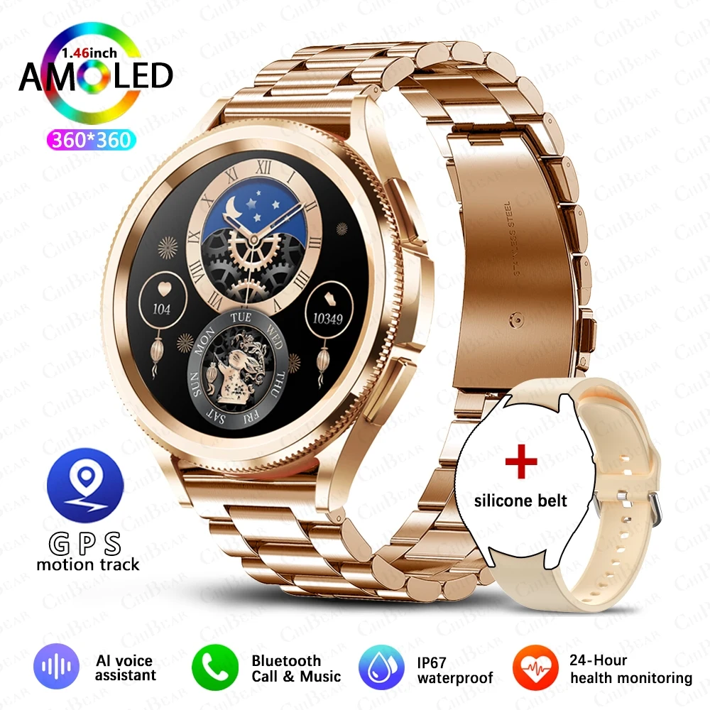 Watch 6 Classic Bluetooth Call Smart Watch Men GPS Outdoor Sports Fitness Model Health Heart Rate Monitor Smartwatch 2025 New - Image 13