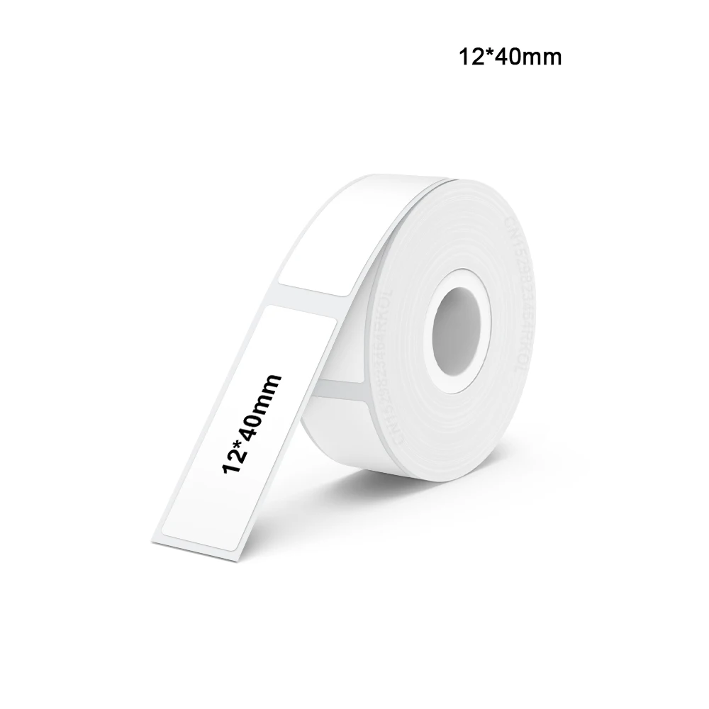 Portable Mini Printer Marklife P12 Thermal Printer Adhesive Sticker Labeling Machine P12 Label Maker or 1PK Continues Label Tape - Image 9