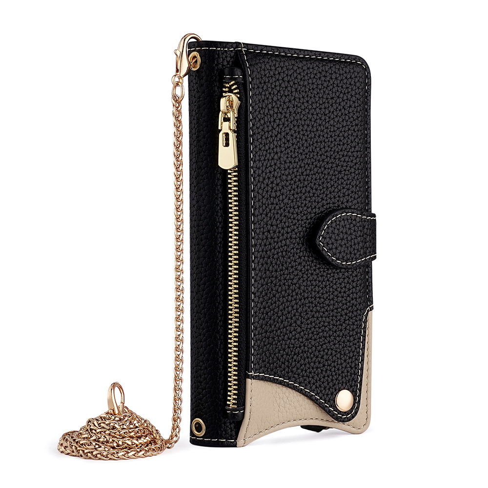 Makeup mirror Apple 17 Promax crossbody phone case suitable for iPhone 15 stand 16 card insertion 13 phone case - Image 12