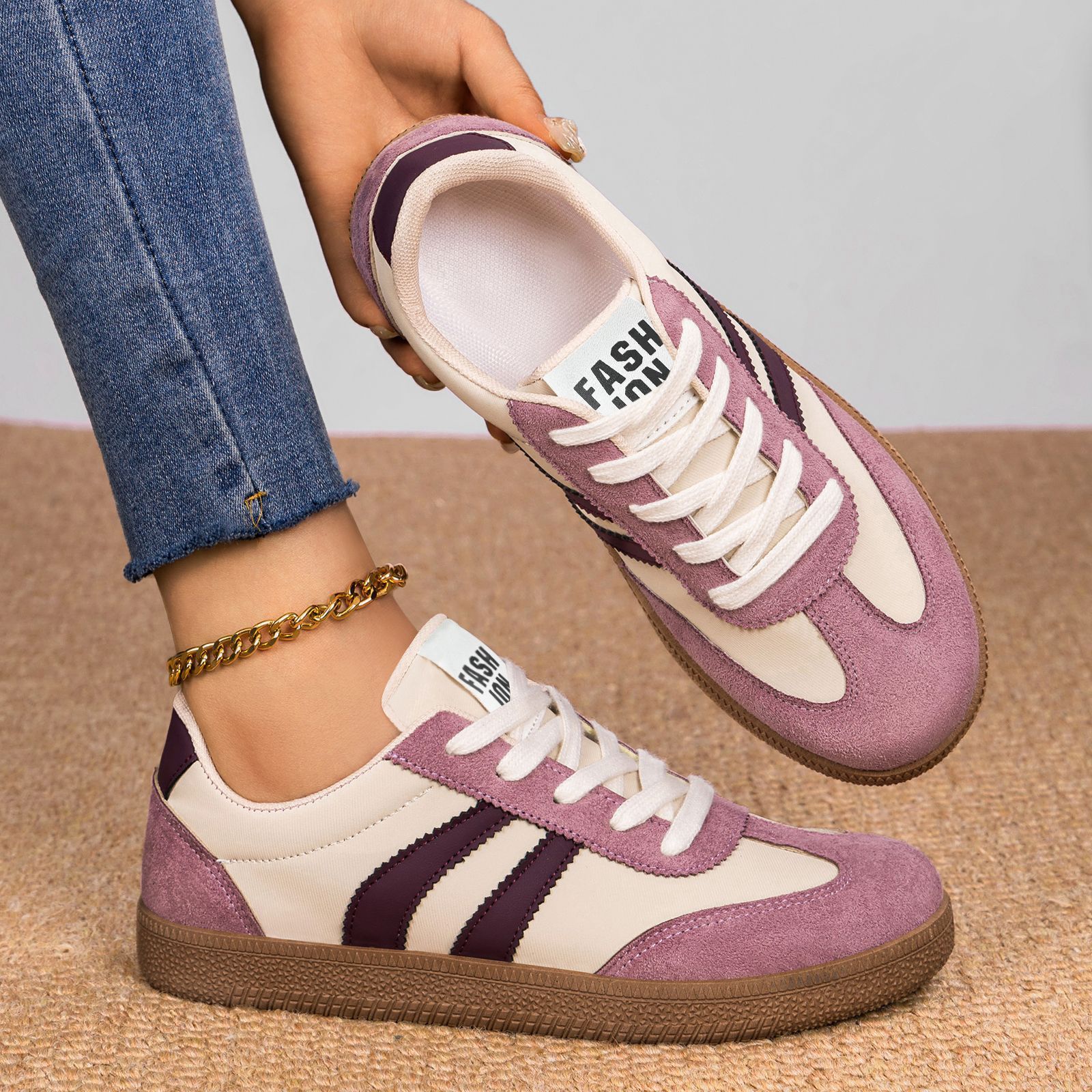 Soft soled lightweight German training casual shoes for women - Image 3