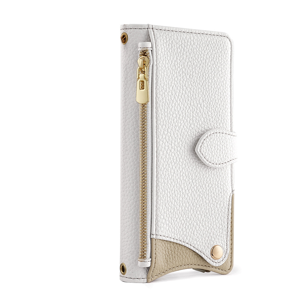 Makeup mirror Apple 17 Promax crossbody phone case suitable for iPhone 15 stand 16 card insertion 13 phone case - Image 11
