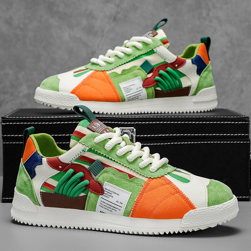 Thin Multi-Dopamine Agan Shoes Men's Mesh Breathable Fashion Versatile Casual Sports Sneakers - Image 7