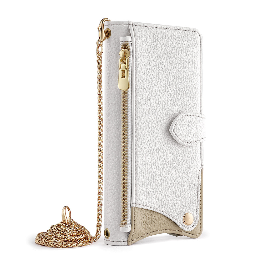 Makeup mirror Apple 17 Promax crossbody phone case suitable for iPhone 15 stand 16 card insertion 13 phone case - Image 17