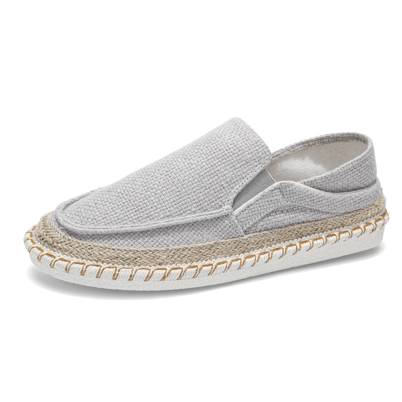 Fisherman Shoes Men's Breathable Cloth Shoes Hanfu Shoes Men's Casual Slip-On Loafers Driving Old Beijing Cloth Shoes - Image 5