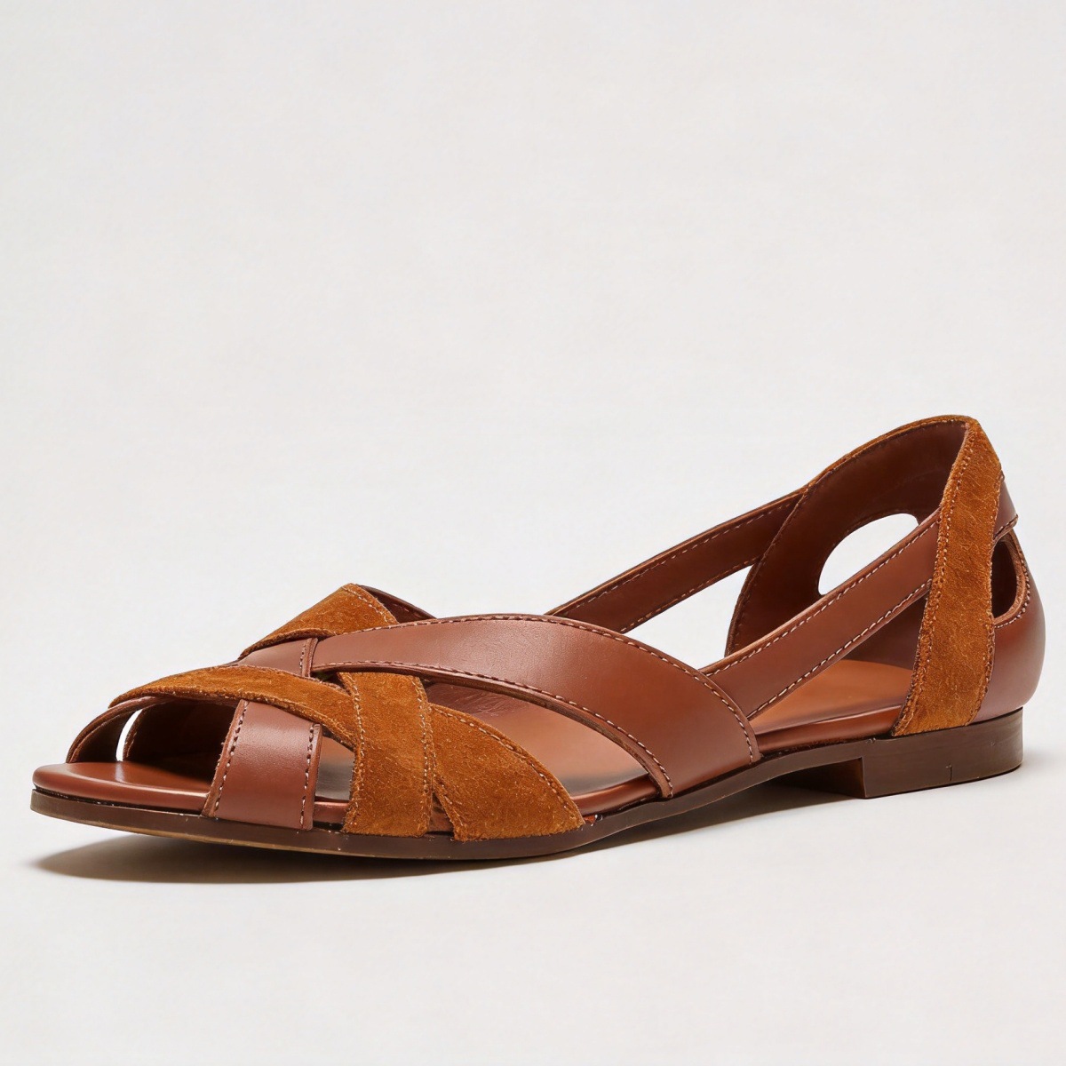 Made to order ships in 3–5 days Hollow-out Birdcage Flat Sole Breathable Mesh Sandals Beach Shoes - Image 4