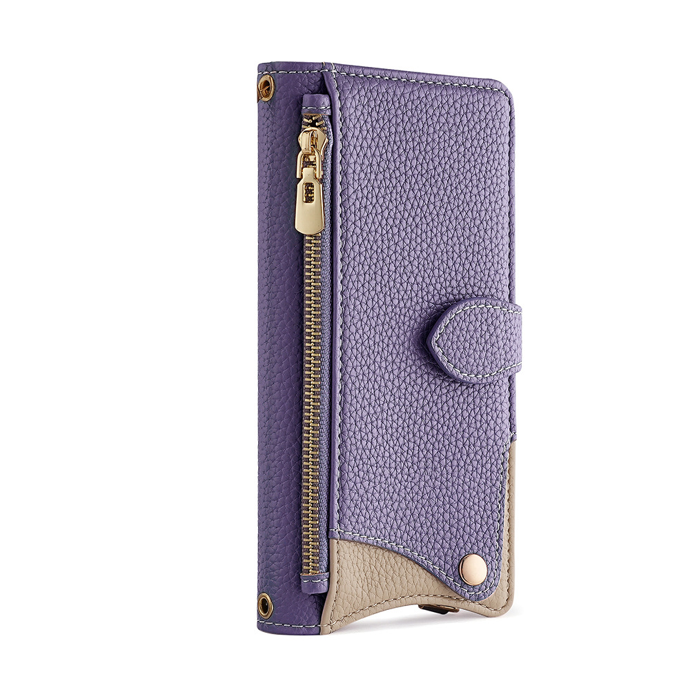 Makeup mirror Apple 17 Promax crossbody phone case suitable for iPhone 15 stand 16 card insertion 13 phone case - Image 10