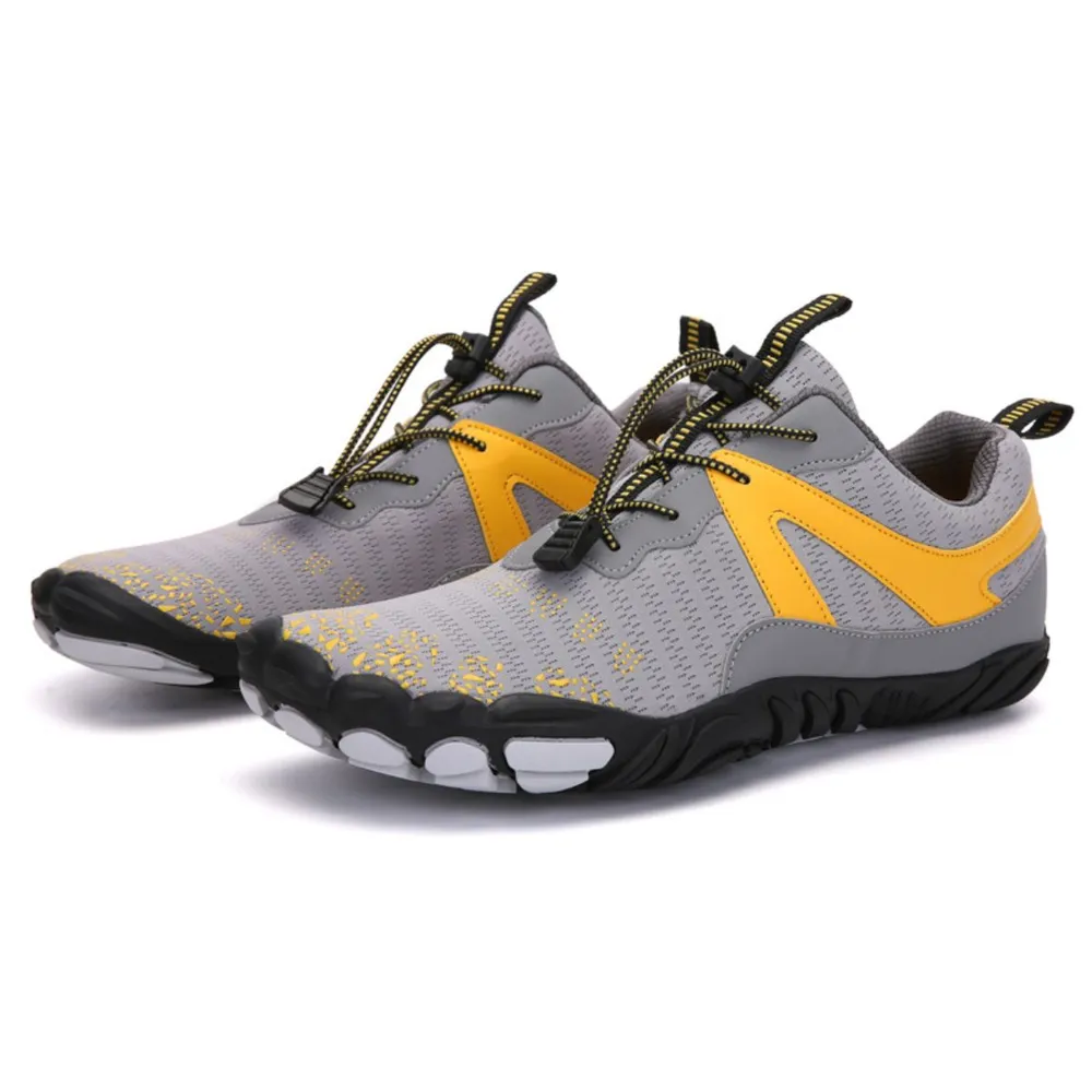 Elastic Lock Laces Mesh Contrast Breathable Athletic - Image 5