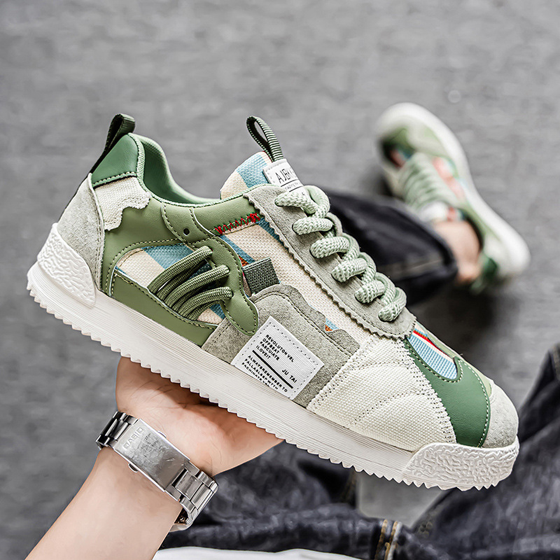 Thin Multi-Dopamine Agan Shoes Men's Mesh Breathable Fashion Versatile Casual Sports Sneakers - Image 3