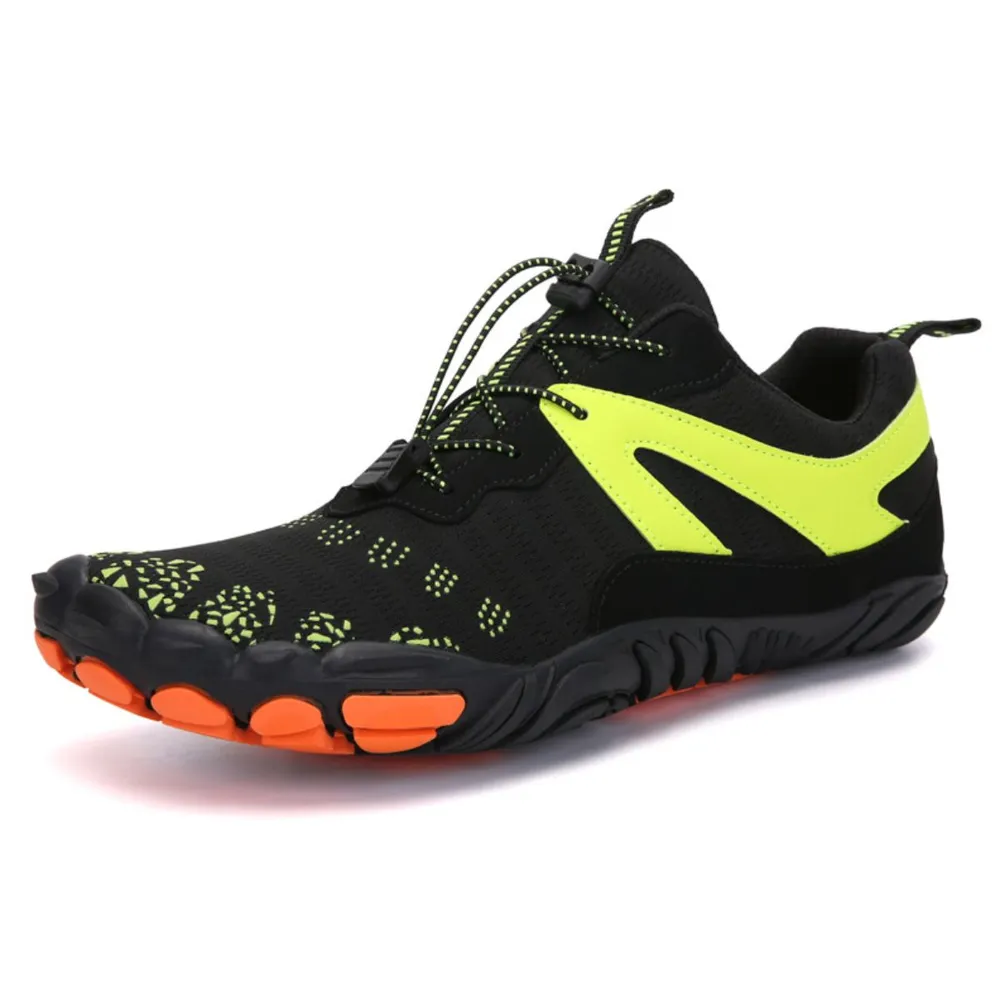 Elastic Lock Laces Mesh Contrast Breathable Athletic - Image 6