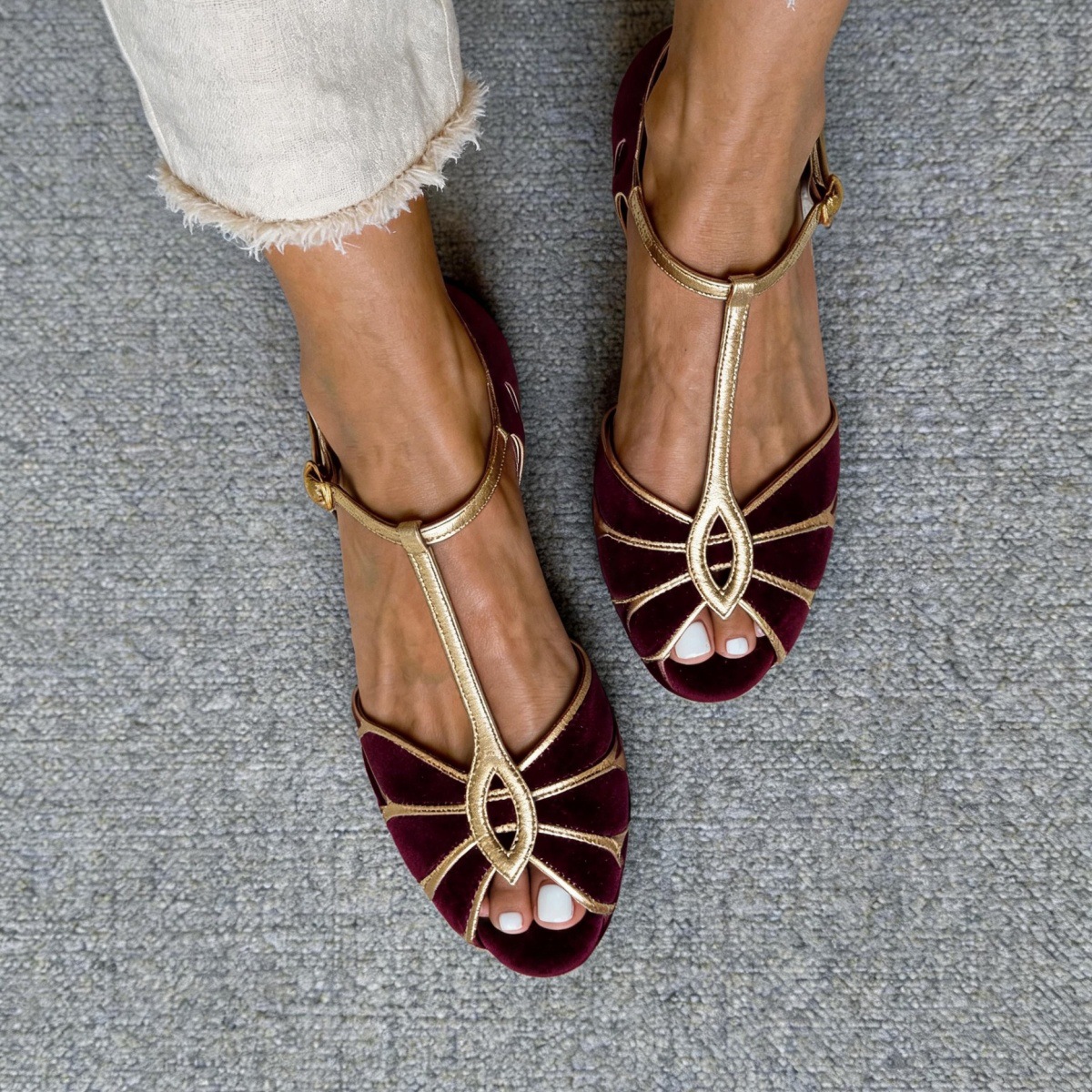Casual Flat Women's Shoes Summer Fishmouth Comfortable Sandals Size Made to order, ships in 7 days - Image 2