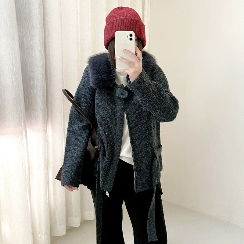 Tie up waist sweater - Image 3