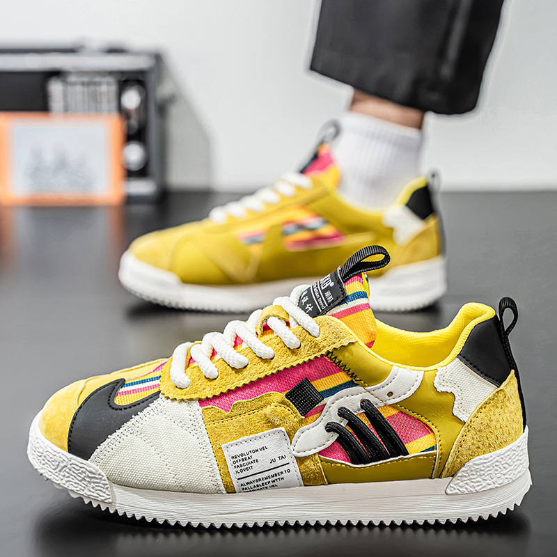 Thin Multi-Dopamine Agan Shoes Men's Mesh Breathable Fashion Versatile Casual Sports Sneakers - Image 5