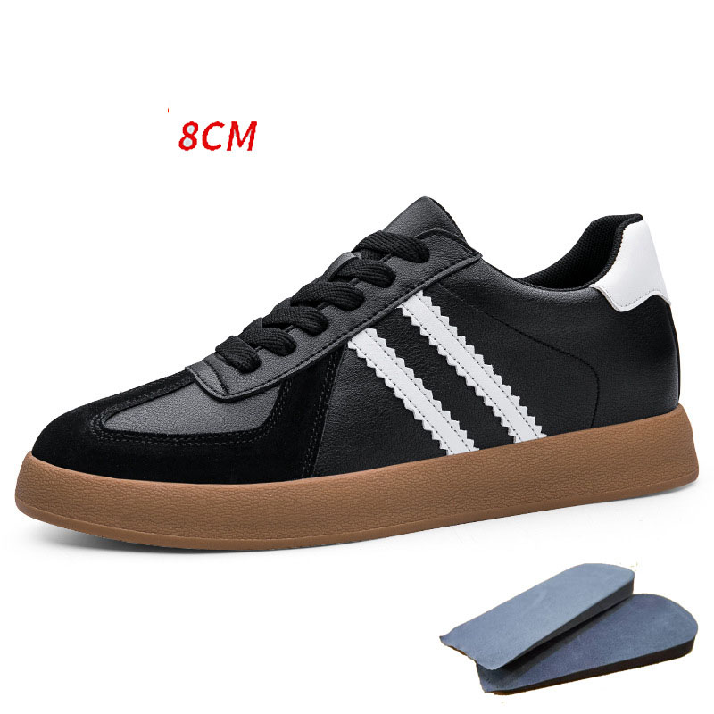 Invisible Height-Increasing Men's Shoes Derby Shoes Men's Daily Casual Shoes Fashion Sports Shoes Height-Increasing Shoes 8CM Sneakers - Image 6