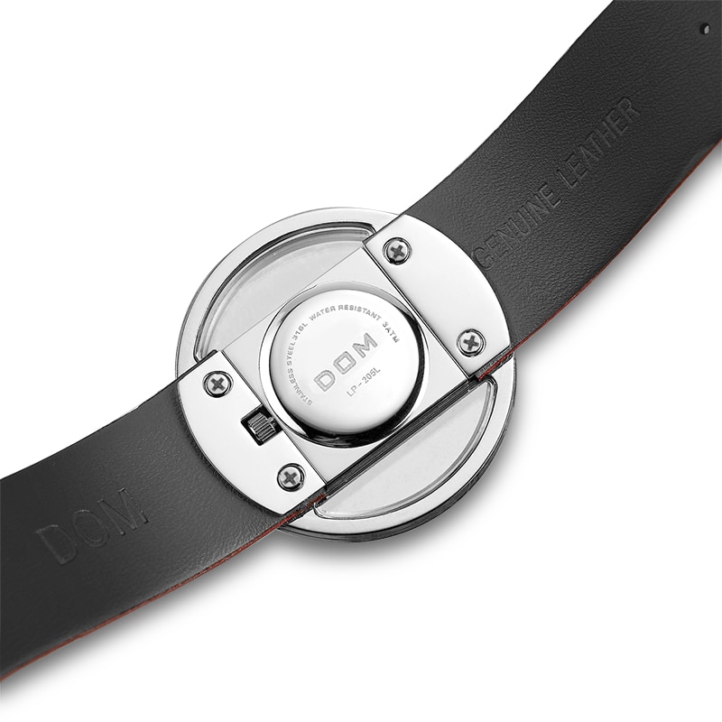 DOM fashion Women Watches Luxury Women Bracelet Quartz twatch for women Quartz Watch wristwatch girl waterproofk genuine leather - Image 2