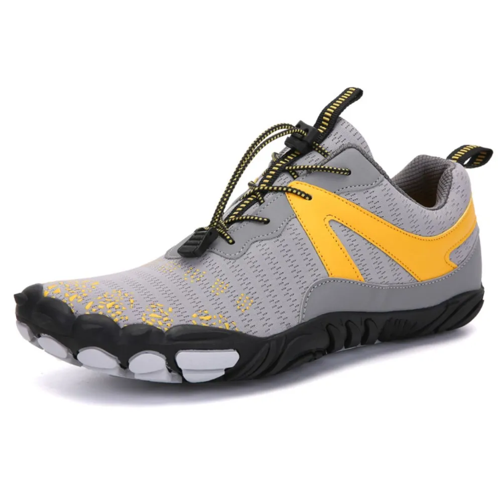 Elastic Lock Laces Mesh Contrast Breathable Athletic - Image 4