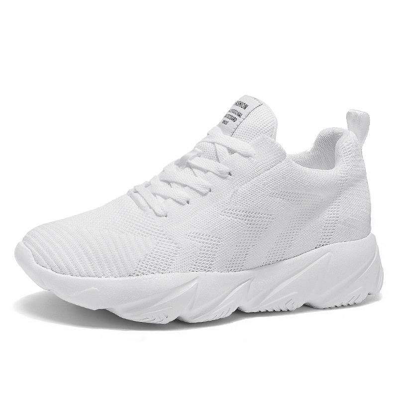 Height-Enhancing 8CM Men's Shoes, Sports Shoes, Spring and Summer Mesh Casual Shoes, Trendy Shoes, Soft Sole Travel Shoes, Student Running Shoes for Men - Image 3