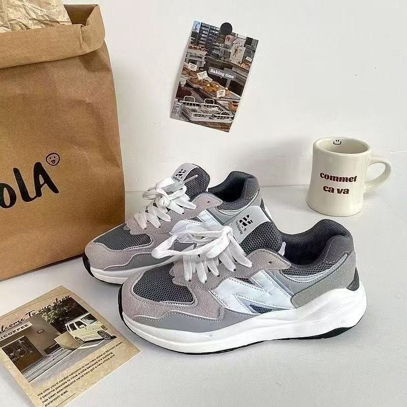 Ape Shark Reflective Retro Ancestor Grey NB5740 Camouflage N-Word Shoes Unisex Dad Shoes Casual Sports Shoes Trendy