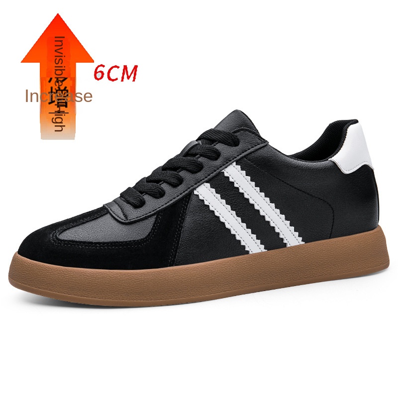 Invisible Height-Increasing Men's Shoes Derby Shoes Men's Daily Casual Shoes Fashion Sports Shoes Height-Increasing Shoes 8CM Sneakers - Image 8