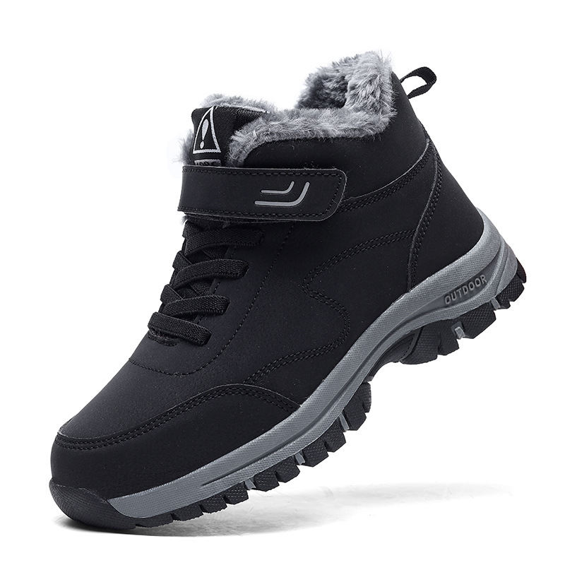 Rubber sole anti slip warm cotton shoes snow boots - Image 6