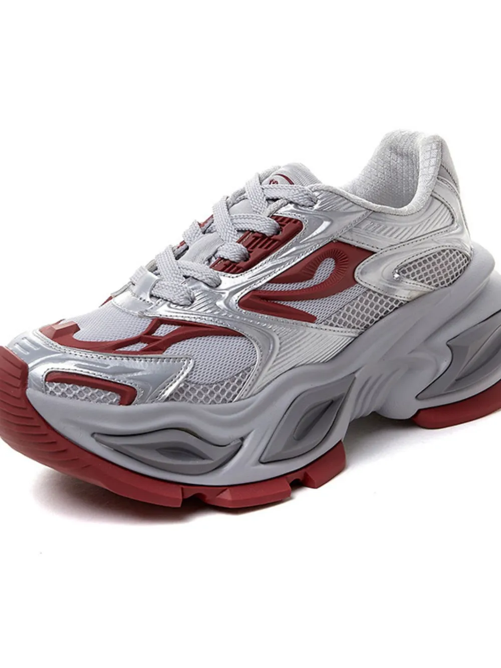 Breathable Chunky Platform Sneakers - Image 2